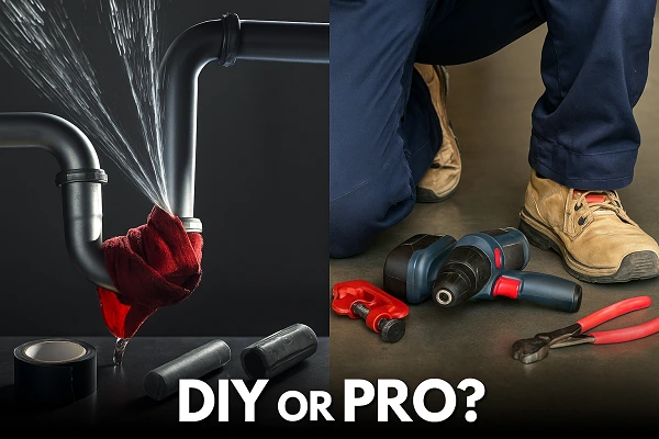 DIY OR PRO? REPAIR PIPE?